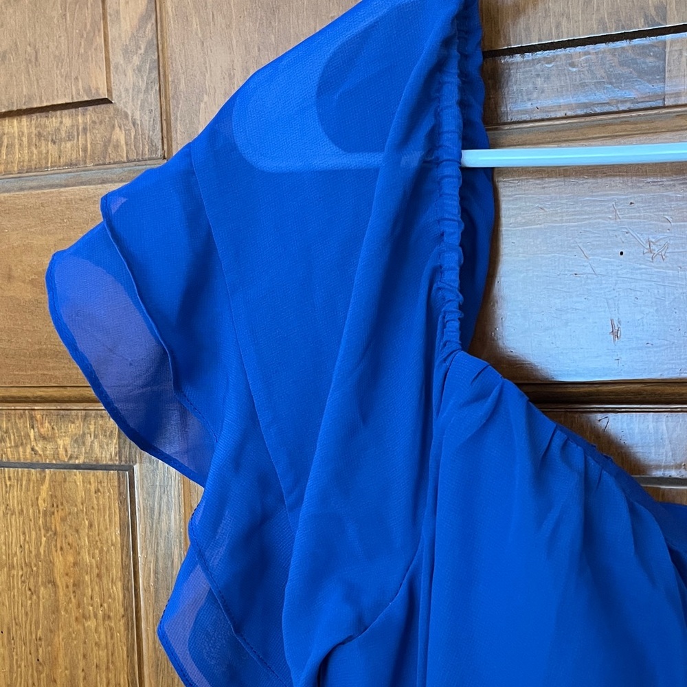 JJs House Royal Blue Maxi Dress wedding - Picture 7 of 9